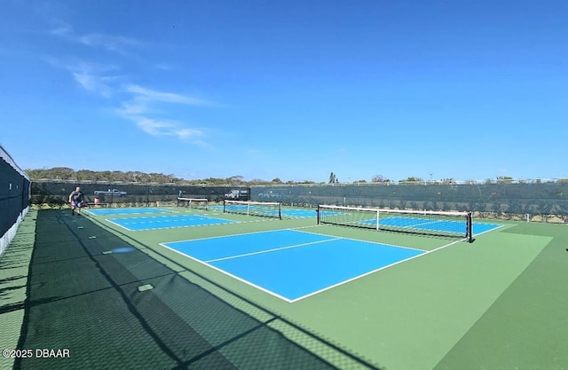 52 Palm Dr, Ormond Beach, FL 32176 - view of tennis court