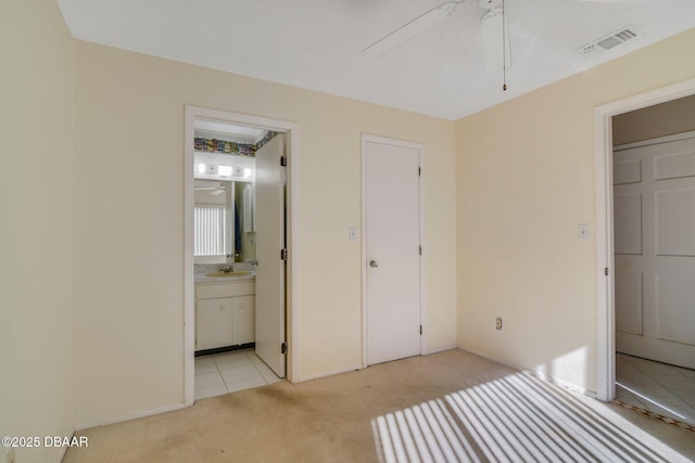 36 Summer Trees Rd, Port Orange, FL 32128 - unfurnished bedroom with light colored carpet and ensuite bathroom