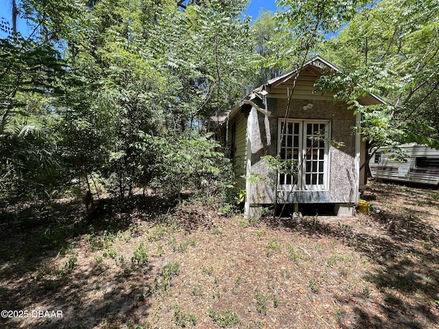 1412 Wood St, Deland, FL 32724 - view of property exterior featuring an outbuilding