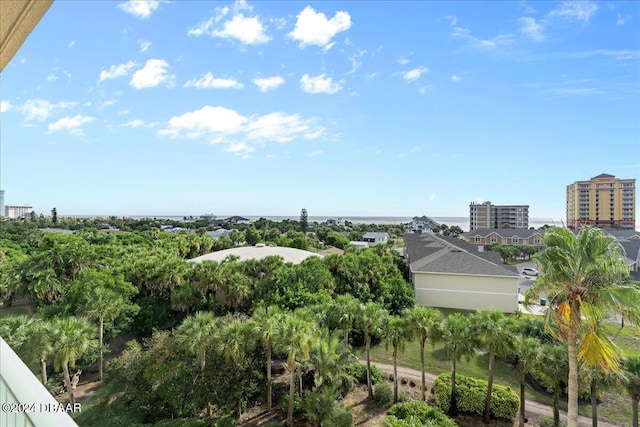 view of water feature