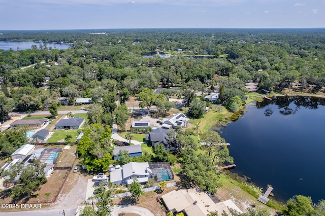 2300 Lake Ruby Rd, Deland, FL 32724 - aerial view of a heavily wooded area and a nearby body of water