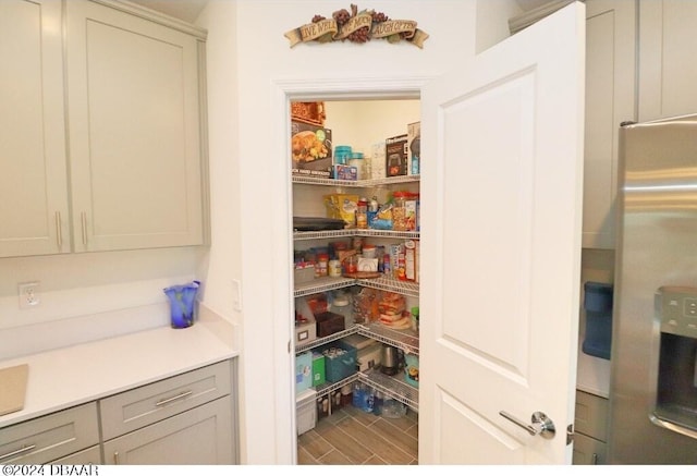 view of pantry