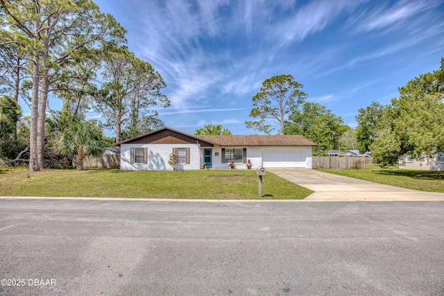 2530 Nordman Ave, New Smyrna Beach, FL 32168 - single story home featuring concrete driveway and an attached garage