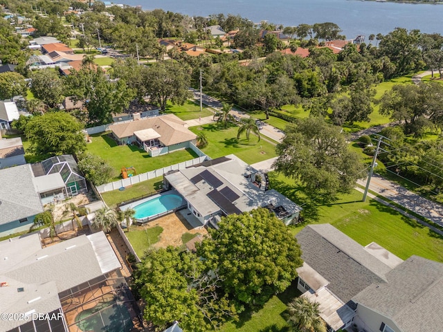 792 N Beach St, Ormond Beach, FL 32174 - aerial view of residential area with a pool area