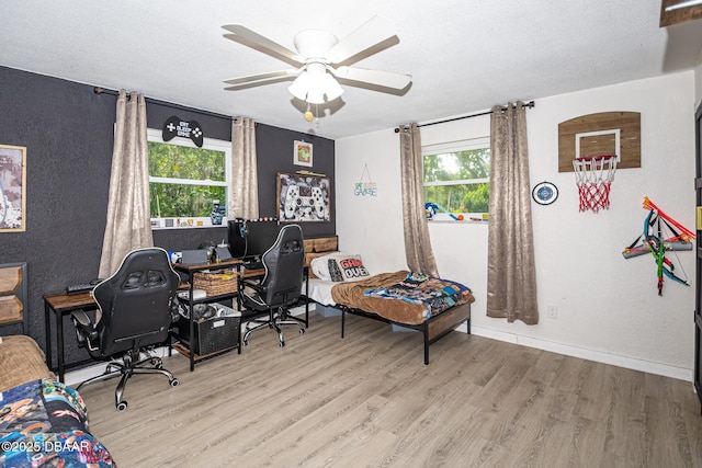 792 N Beach St, Ormond Beach, FL 32174 - office space with wood finished floors and ceiling fan