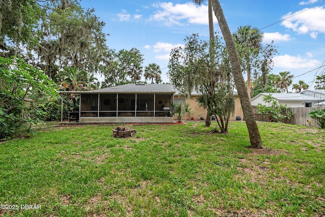 2509 Kumquat Dr, Edgewater, FL 32141 - back of house featuring a sunroom and stucco siding