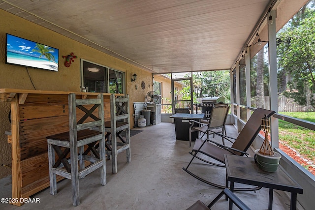 2509 Kumquat Dr, Edgewater, FL 32141 - view of sunroom