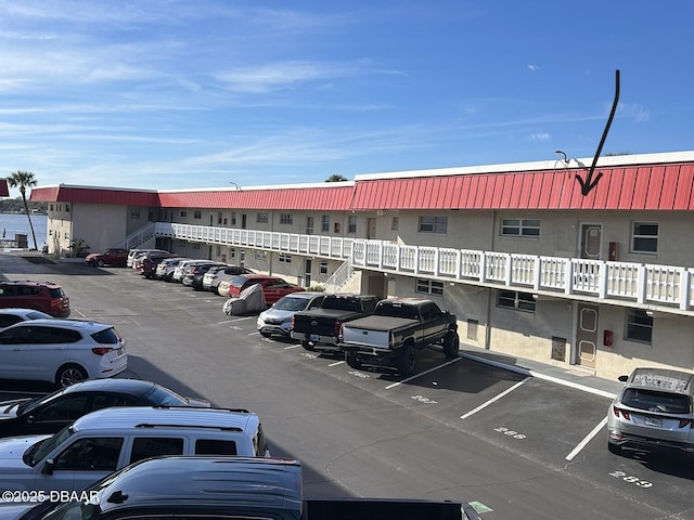 view of car parking