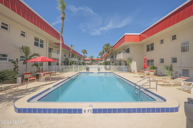 2901 N Halifax Ave Unit 218, Daytona Beach, FL 32118 - community pool with a patio area