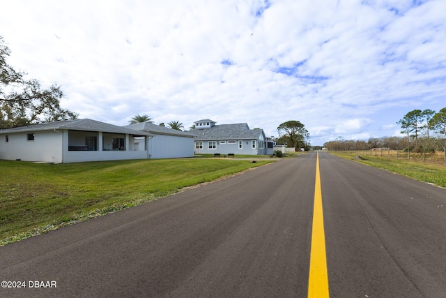 view of road