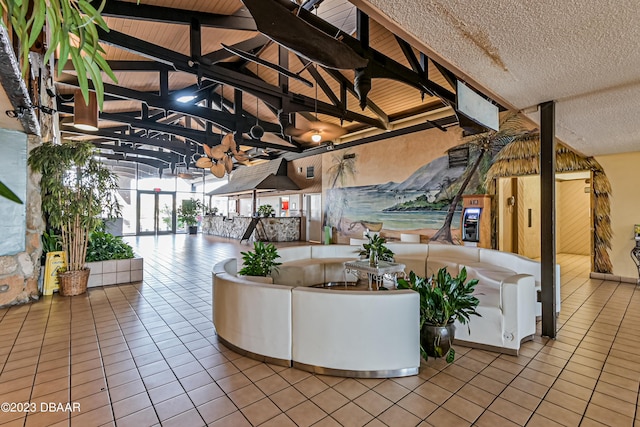 2301 S Atlantic Ave Unit 120, Daytona Beach Shores, FL 32118 - common area featuring a textured ceiling