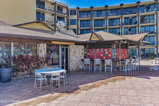 2301 S Atlantic Ave Unit 120, Daytona Beach Shores, FL 32118 - view of patio