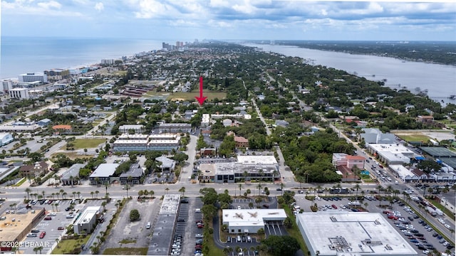 127 Bosarvey Dr, Ormond Beach, FL 32176 - aerial view of property's location featuring a large body of water and nearby urban area