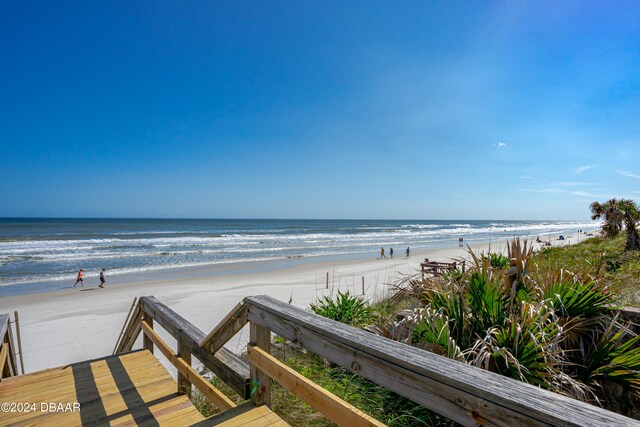 water view featuring a view of the beach