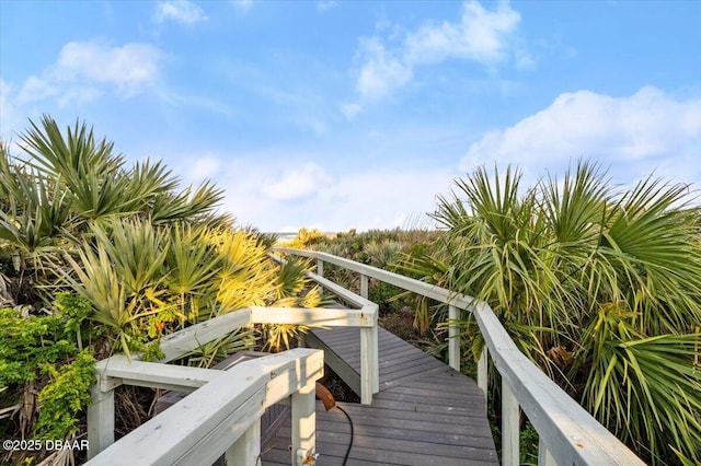 view of deck