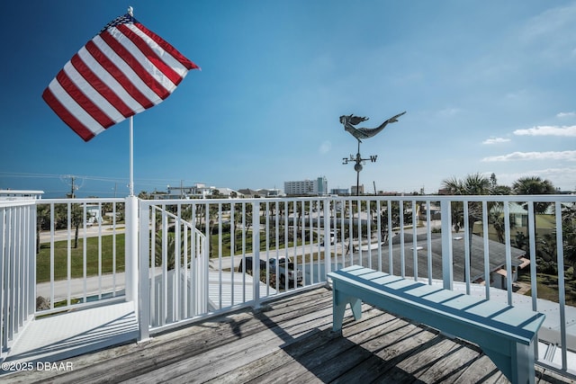 view of deck