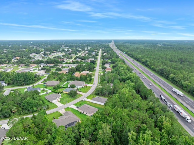 118 Bird Of Paradise Dr, Palm Coast, FL 32137 - aerial perspective of suburban area featuring a major roadway