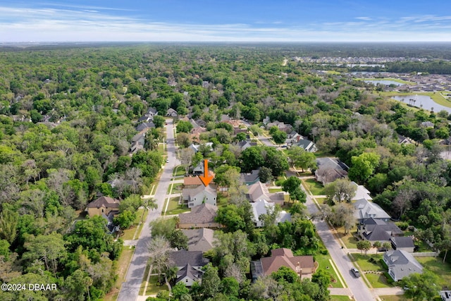 6 Willow Trce, Flagler Beach, FL 32136 - aerial view of residential area featuring a large body of water and a forest