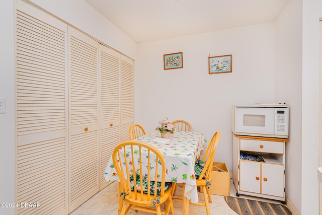 view of dining space