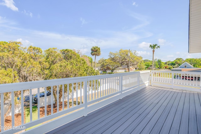 182 Howes St, Oak Hill, FL 32759 - view of wooden terrace