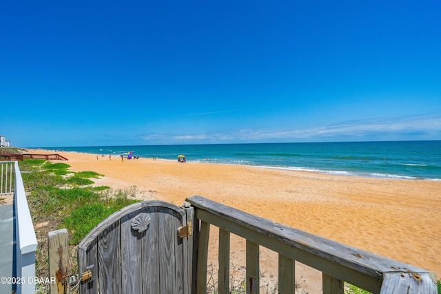 1167 Ocean Shore Blvd Unit 110, Ormond Beach, FL 32176 - water view featuring local beach