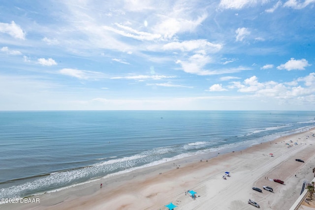 3315 S Atlantic Ave Unit 1606, Daytona Beach Shores, FL 32118 - water view featuring nearby beach