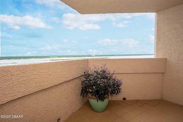 3315 S Atlantic Ave Unit 1606, Daytona Beach Shores, FL 32118 - balcony featuring a water view