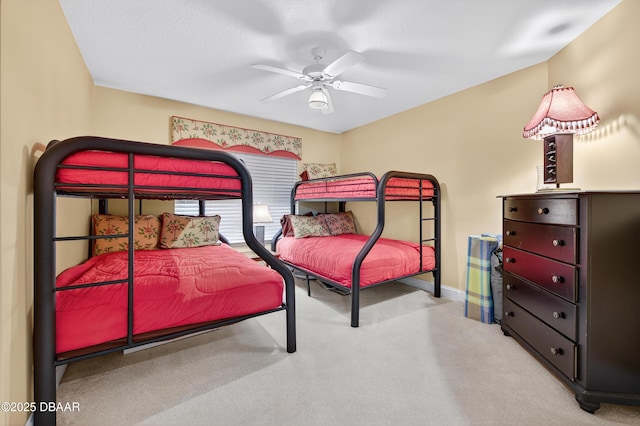 4650 Links Village Dr Unit C402, Ponce Inlet, FL 32127 - bedroom featuring carpet floors and a ceiling fan