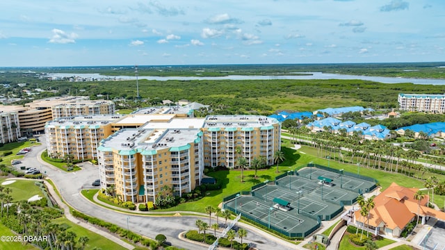 4650 Links Village Dr Unit C402, Ponce Inlet, FL 32127 - drone / aerial view of apartment complex / building and a nearby body of water