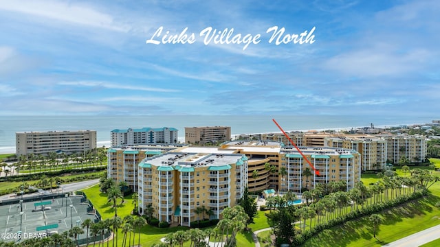 4650 Links Village Dr Unit C402, Ponce Inlet, FL 32127 - bird's eye view of apartment complex / building and a nearby body of water