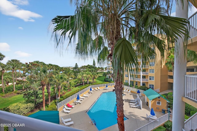 4650 Links Village Dr Unit C402, Ponce Inlet, FL 32127 - community pool with a patio area