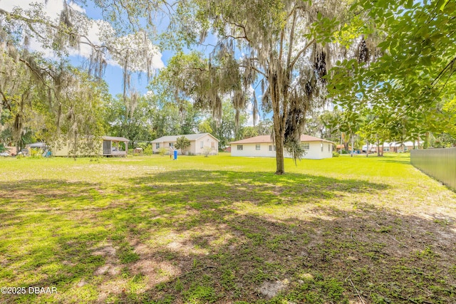 5060 Audubon Ave, Deleon Springs, FL 32130 - view of grassy yard