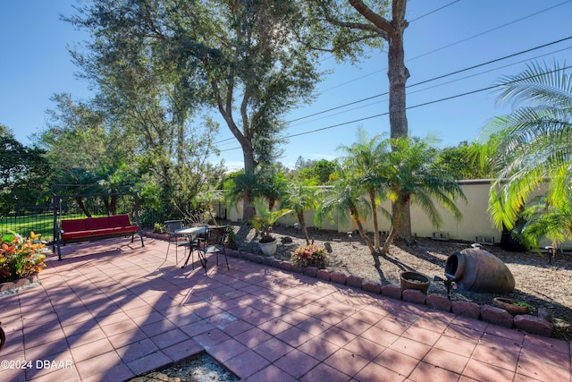 view of patio