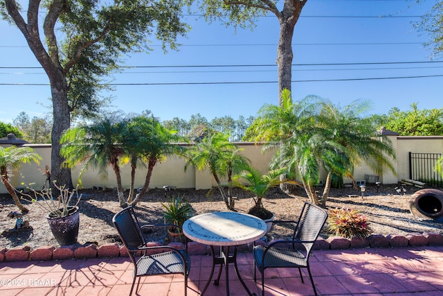 view of patio