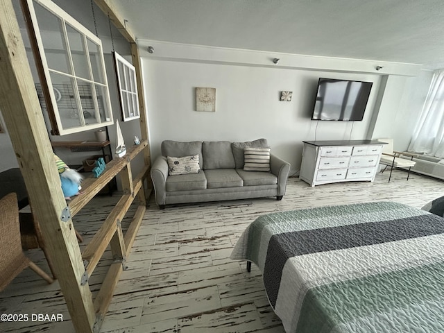 1909 S Atlantic Ave Unit 213, Daytona Beach, FL 32118 - living area featuring light wood-style floors
