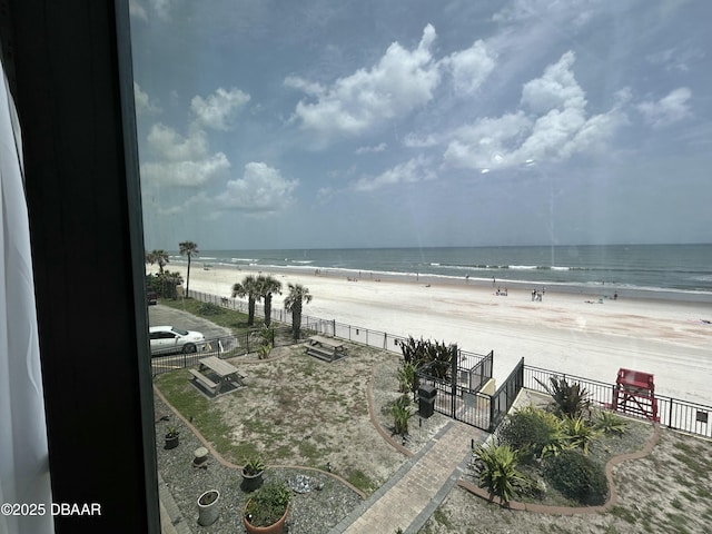 1909 S Atlantic Ave Unit 213, Daytona Beach, FL 32118 - water view featuring nearby beach