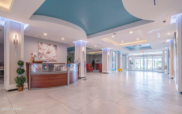 1909 S Atlantic Ave Unit 213, Daytona Beach, FL 32118 - welcome area featuring recessed lighting