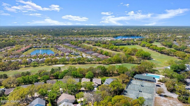 3356 Newbliss Cir, Ormond Beach, FL 32174 - drone / aerial view featuring a water view
