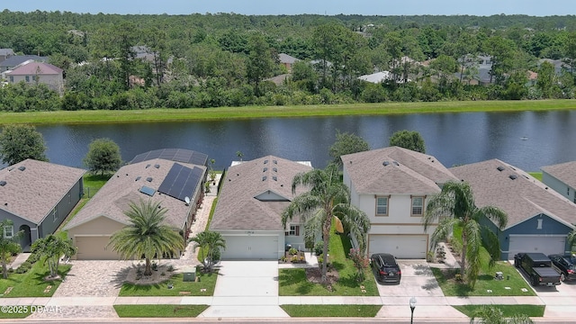 551 Armoyan Way, New Smyrna Beach, FL 32168 - aerial view of residential area featuring a nearby body of water