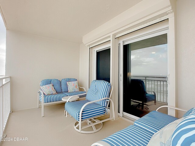 3333 S Atlantic Ave Unit 605, Daytona Beach, FL 32118 - view of balcony