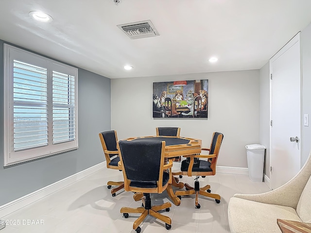 3333 S Atlantic Ave Unit 605, Daytona Beach, FL 32118 - office area with recessed lighting and baseboards