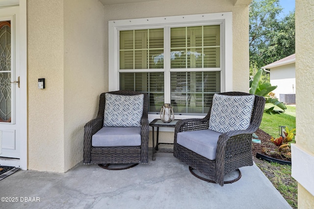 5 Cantilever Ct, Ormond Beach, FL 32174 - view of patio / terrace with central AC