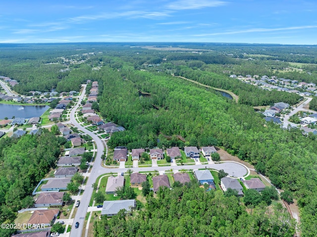 5 Cantilever Ct, Ormond Beach, FL 32174 - aerial view of property and surrounding area with a forest, nearby suburban area, and a nearby body of water