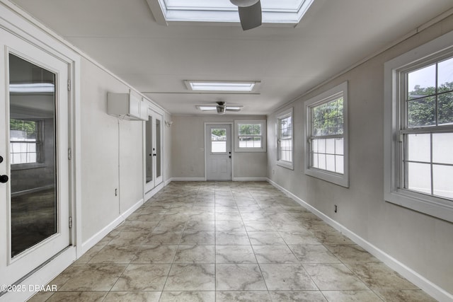 952 Northbrook Dr, Ormond Beach, FL 32174 - unfurnished sunroom with french doors