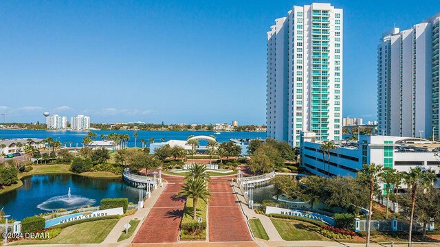 231 Riverside Dr Unit 1904, Holly Hill, FL 32117 - water view with nearby urban area