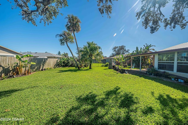 25 Laughing Gull Ln, Edgewater, FL 32141 - view of fenced backyard