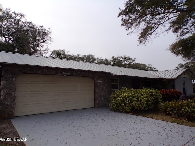 ranch-style house with a garage