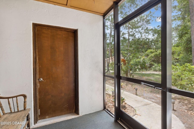42 Soco Trl, Ormond Beach, FL 32174 - view of unfurnished sunroom