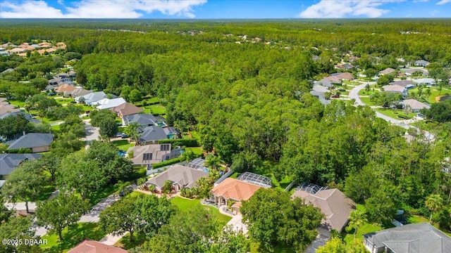 3 Slow Stream Way, Ormond Beach, FL 32174 - aerial view of property and surrounding area with a heavily wooded area and nearby suburban area