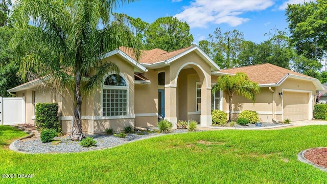 3 Slow Stream Way, Ormond Beach, FL 32174 - view of front of property with stucco siding and a garage